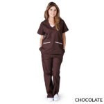 CONTRAST JERSEY SCRUB SET - Image 3