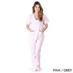 CONTRAST JERSEY SCRUB SET - Image 6