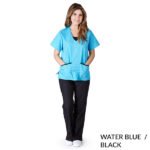 CONTRAST JERSEY SCRUB SET - Image 7