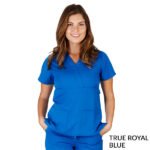 ULTRASOFT MOCK WRAP SCRUB TOP (STYLE# 8115) - Image 7