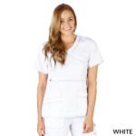 SUPER SOFT, COMFORT STRETCH MOCK WRAP TOP - Image 2