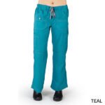 Super Soft, Comfort Stretch, Junior Fit Contrast Stitch Cargo Pants - Image 8