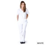 WOMENS MOCK WRAP SCRUB SET (STYLE# MM001) - Image 7