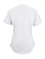M&M SCRUBS Women's Ultra Soft Stretch Drop-Neck 2 Pocket Scrub Top (STYLE# 8200) - Image 2