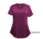 ULTRASOFT STRETCH MOCK WRAP SCRUB TOP (STYLE# 8201) - Image 3