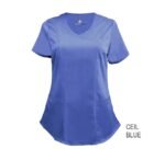 ULTRASOFT STRETCH MOCK WRAP SCRUB TOP (STYLE# 8201) - Image 4