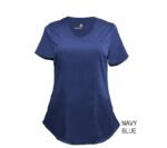 ULTRASOFT STRETCH MOCK WRAP SCRUB TOP (STYLE# 8201) - Image 10