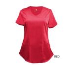 ULTRASOFT STRETCH MOCK WRAP SCRUB TOP (STYLE# 8201)
