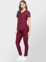 Women's Scrub Set Ultra Stretch Form Fitting Scrubs - Image 6