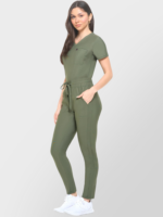 Women's Scrub Set Ultra Stretch Form Fitting Scrubs - Image 9