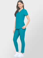 Women's Scrub Set Ultra Stretch Form Fitting Scrubs - Image 10